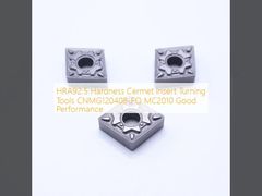 HRA92.5 Hardness Cermet Insert Turning Tools CNMG120408-FQ MC2010 Good Performance