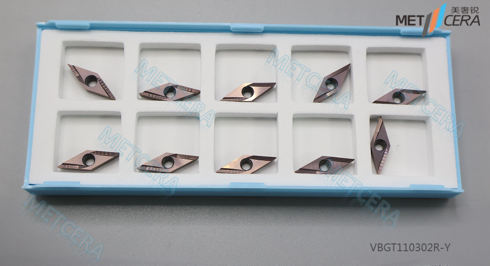 Karbid Dönüştürme Kesme Araçları CNC Paslanmaz Çelik İyi İşleme Yüksek Kaliteli İç Dönüştürme Aracı VBGT110304R