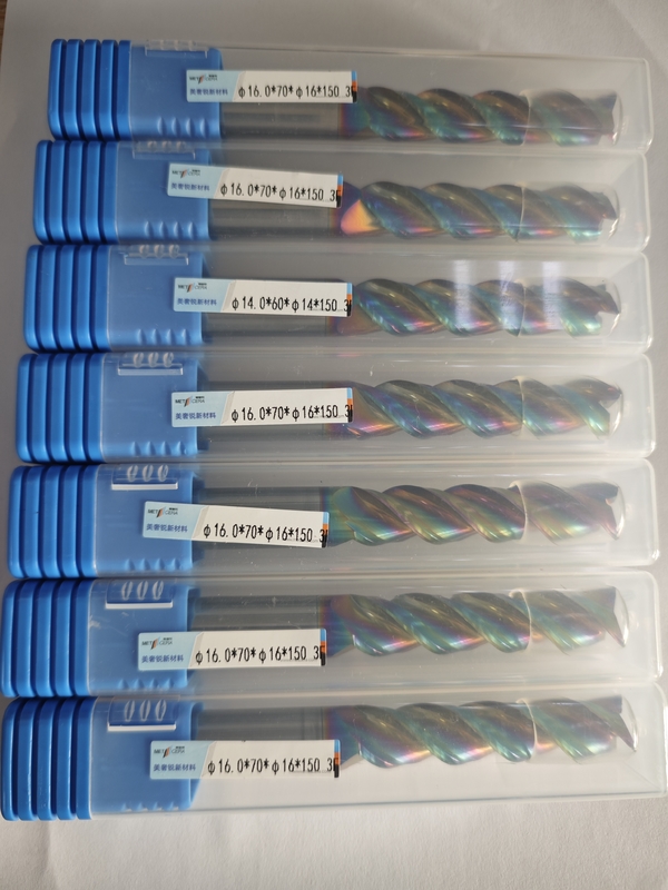 MAE PLUS Long Length Carbide EndMill for Nonferrous Metals Alüminyum ve Bakır İşleme Milyosu 14mm φ14.0 x 60 x φ14 x 150mm