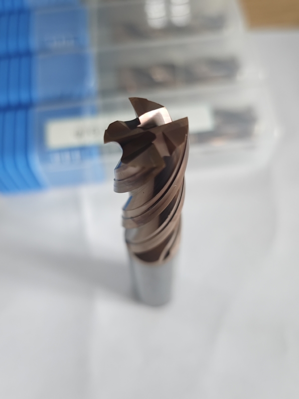 MPE4 φ16.0 x 45x φ16 x 100mm Katı Karbid Dökme Kesicisi 4 Flüt Düz Son Dökme CNC Dökme Kesicisi