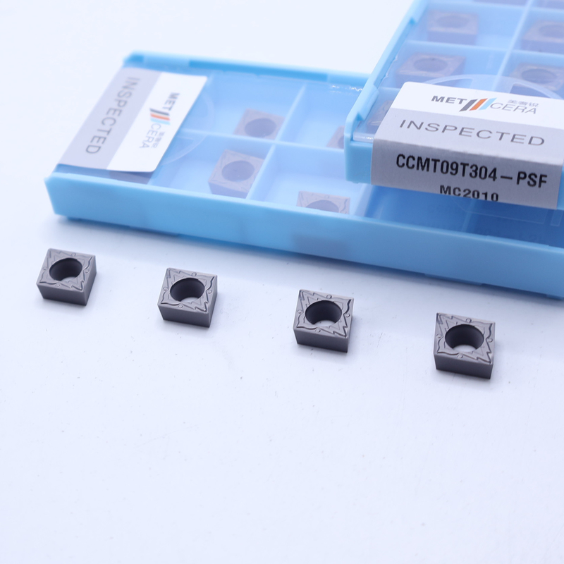 CCMT09T304 Metal Döviz Dönüştürme Araçları, Metal Seramik Dönüştürme Araçları, Dönüştürme Çip kırıcı kesicisi için CNC Cermet Ekle
