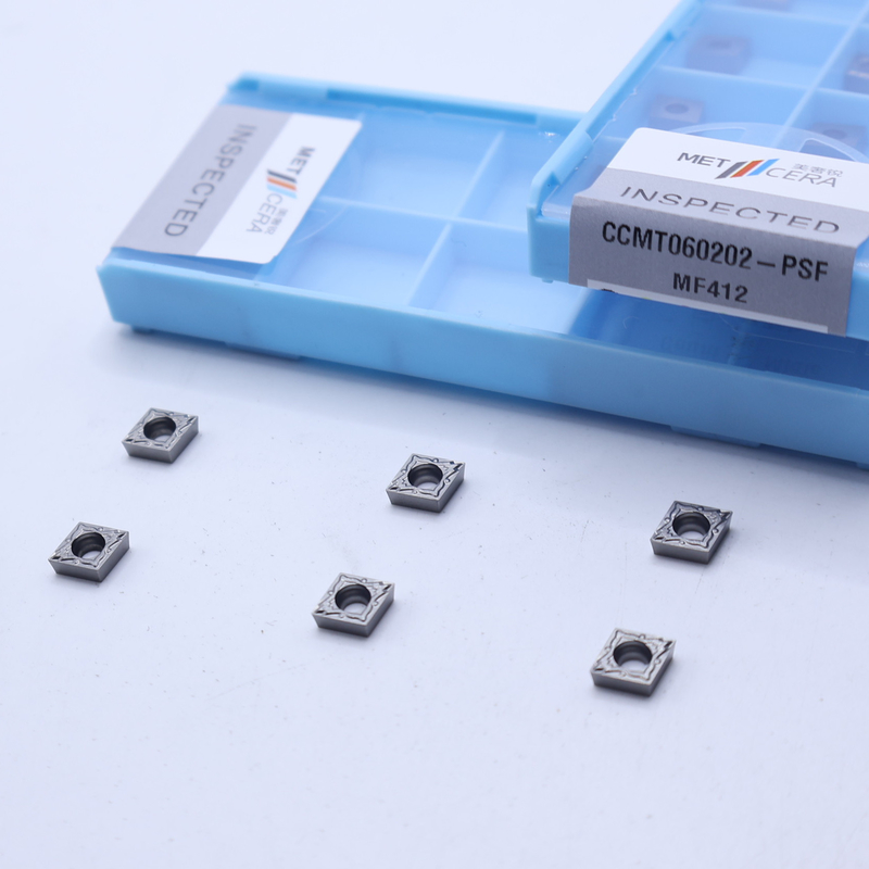 CCMT060202 CNC Dövizleme Dövizleyici Karbüt Dönüştürme Ek, Karbüt Ek Çelik, Alaşım, İç Dönüştürme için Bitirme Çip Çakıcı