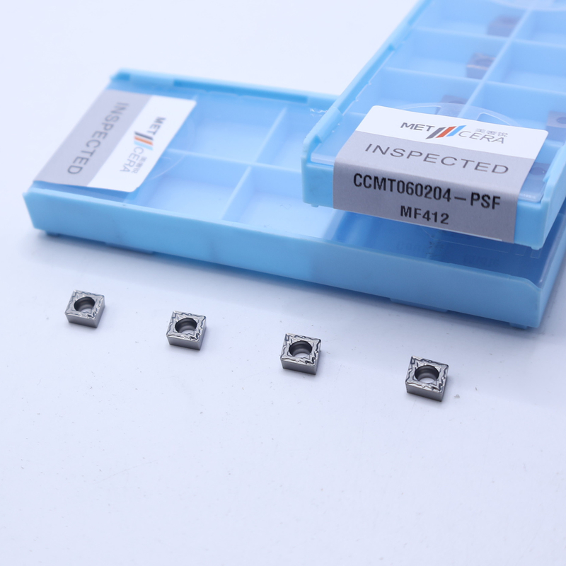 CCMT060204 CNC Dönüştürülebilir Karbid Dönüştürme Ek, Çelik, Alaşım için Karbid Ek, İç Dönüştürme için Bitirme Çip Çakıcı
