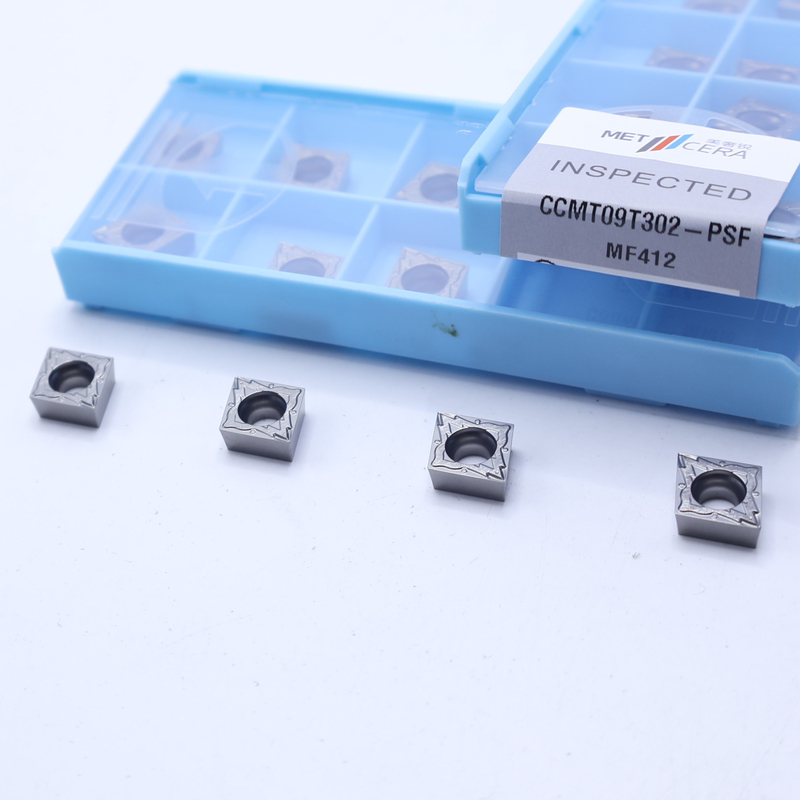 CCMT09T302 CNC Dövizleme Düzenebilir Karbür Dönüştürme Ek, Çelik, Alaşım için Karbür Ek, İç Dönüştürme için Bitirme Çip kırıcı