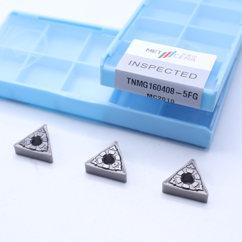 MC2010/PV2110/PV2310 TNMG160404 TNMG160408 5FG Çip Kırıcı'ndaki CNC Makinesi için CNC Dönüştürme Eklemeleri Cermet Dönüştürme Eklemeleri