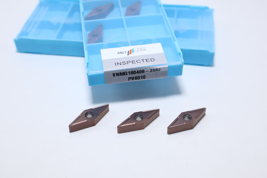 VNMG1604 Takılabilir Dış Karbür Torna Uçları Paslanmaz Çelik Kesme İçin Delik Çubuğu Ucu