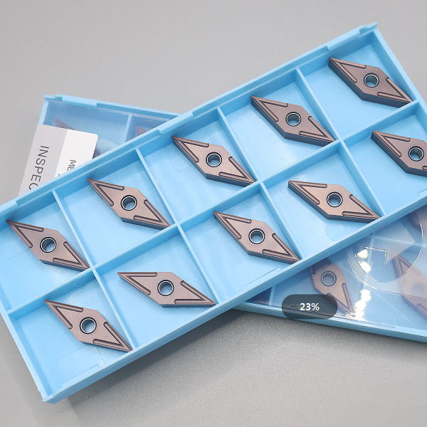 VNMG1604 Takılabilir Dış Karbür Torna Uçları Paslanmaz Çelik Kesme İçin Delik Çubuğu Ucu