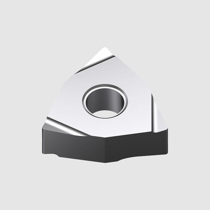 Fin Finishing PVD Coating CNC Cermet Insert For Machining Steel Turning Insert WNGG080404R-S